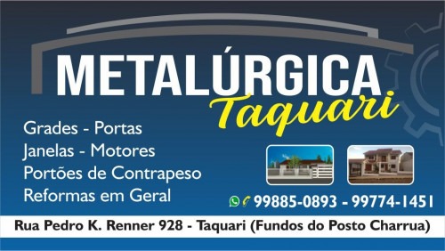 Metalúrgica e Serralheria Taquari