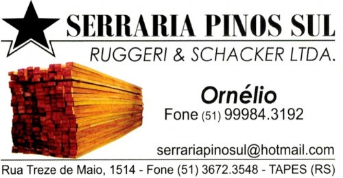 Construção e Reformas Serraria Pinos Sul